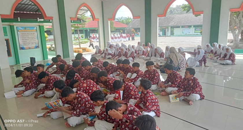 Siswa MTsN 5 Kulon Progo Antusias Belajar Gizi di Masjid Jabal Thoriq