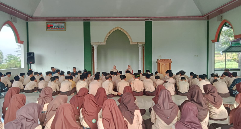 Wujudkan Madrasah yang Religius dan Nasionalis, MTsN 5 Kulon Progo Laksanakan Istighosah dan Dzikir Kebangsaan