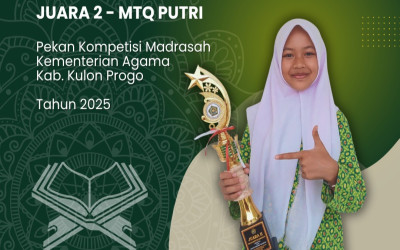 MTsN 5 Kulon Progo Raih Juara 2 di MTQ PKM 2025, Bukti Prestasi di Bidang Seni Islami