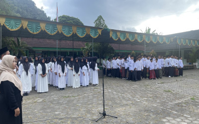 MTs N 5 Kulon Progo Berlatih Berbagi di bulan Dzulhijah 1447 H