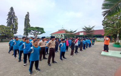 Seleksi Ekstrakurikuler Badminton dan Bola Voli, Siswa MTsN 5 Kulon Progo Tunjukkan Semangat Berprestasi