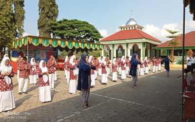 Semaraknya Tari Profil Pelajar Pancasila oleh Siswa MTsN 5 Kulon Progo