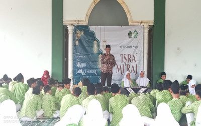 Isi Pengajian MTsN 5 Kulon Progo Peringati Isra Mikraj, Suparman Kisahkan Perjalanan Rasulullah SAW